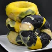 Wasp Superhero Oven Baked Donuts