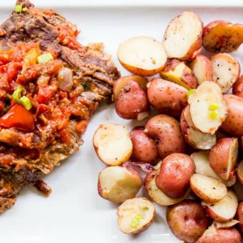 One-Pot Instant Pot Swiss Steak and Potatoes Recipe