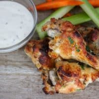 Ranch Instant Pot Chicken Wing Recipe