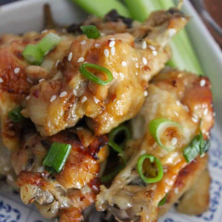 chicken wings with sesame seeds - Copy