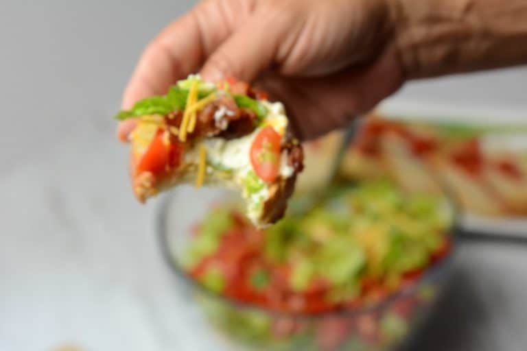 BLT Dip Recipe Bacon, Lettuce, Tomato Dip With Video • Bake Me Some Sugar