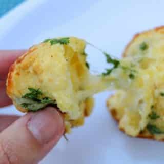 garlic parsley pull apart rolls
