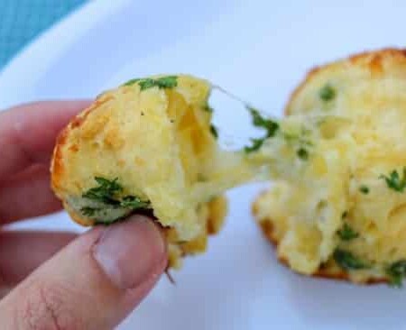 garlic parsley pull apart rolls