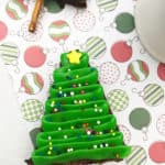 Homemade Christmas Tree Brownies