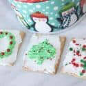 Christmas Frosted Graham Crackers