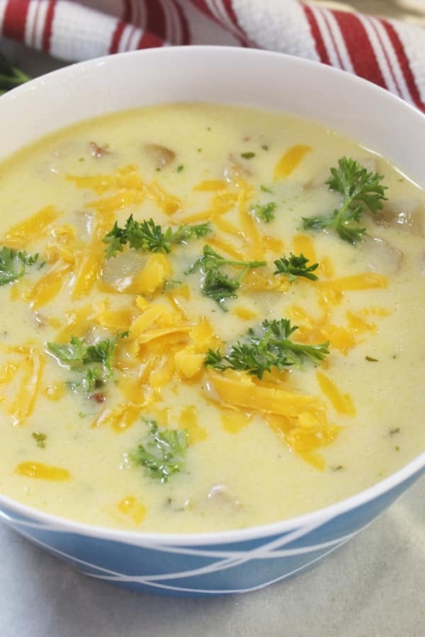 easy loaded potato soup