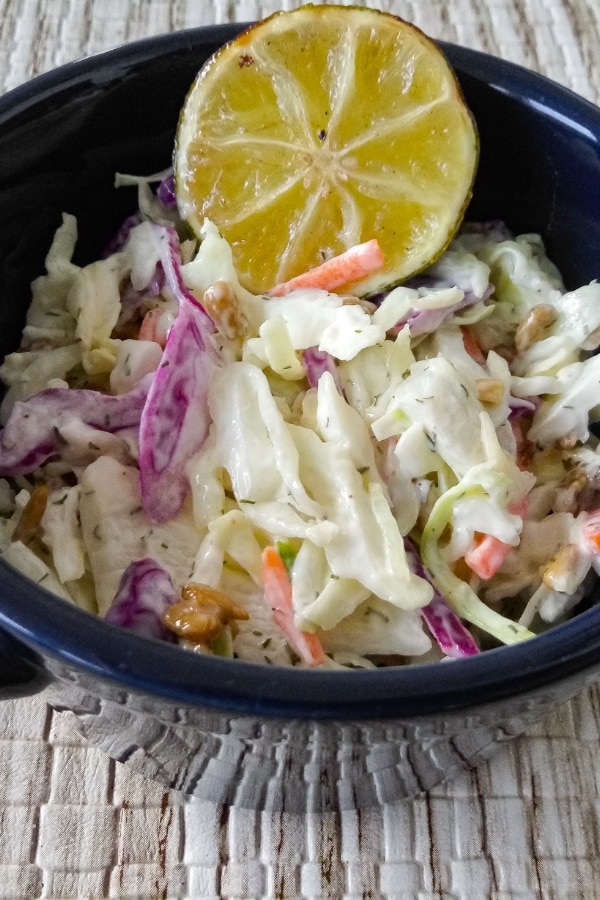 lemon pepper coleslaw