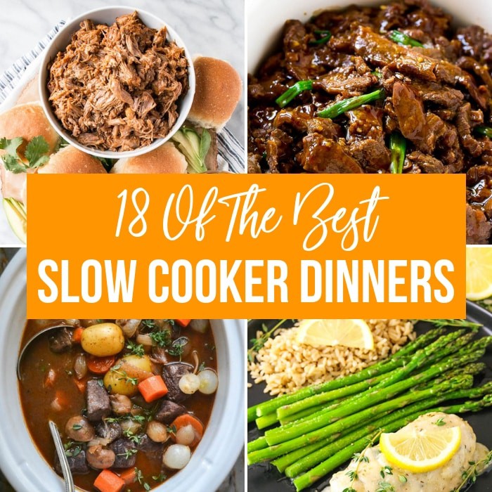 slow cooker dinners 