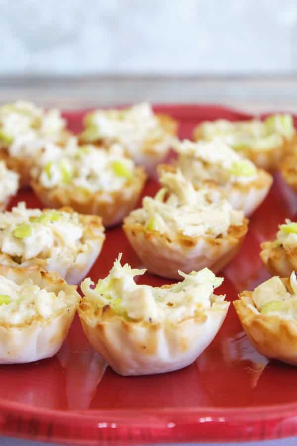 Chicken salad appetizers