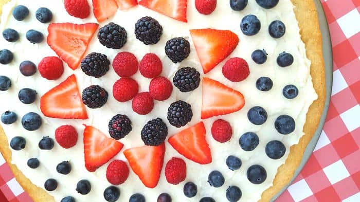 fruit pizza 