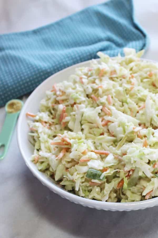 Chick-Fil-A Coleslaw Recipe (WITH VIDEO) - Bake Me Some Sugar