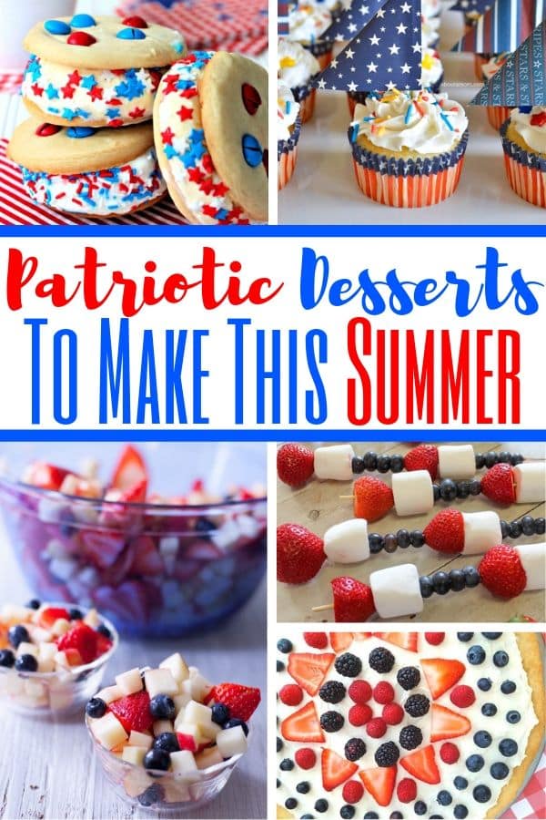 15+ Patriotic Desserts To Serve Up This Summer • Bake Me Some Sugar