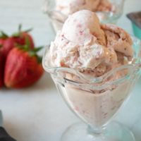 No Churn Strawberry Ice Cream Recipe