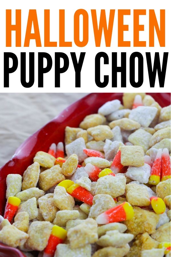 Halloween puppy chow