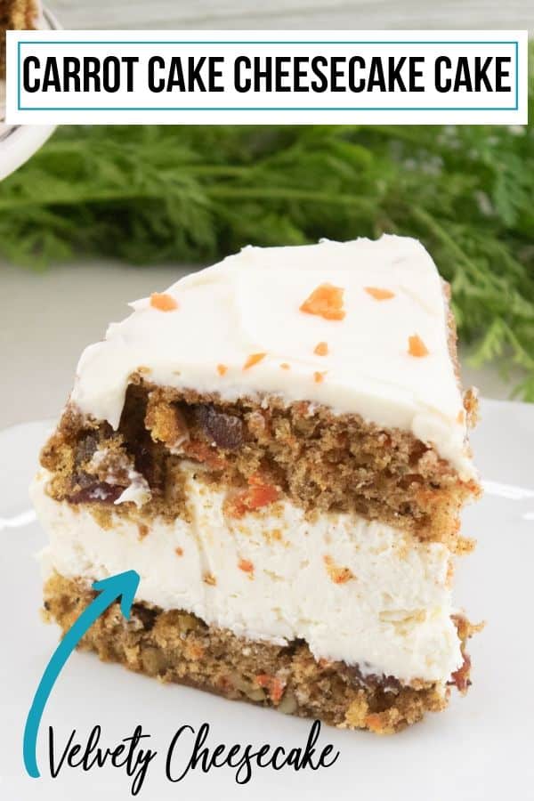 carrot cake cheesecake cake