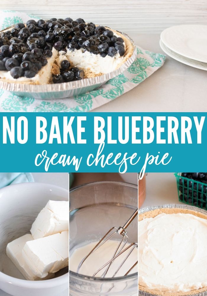 Blueberry Cream Cheese Pie