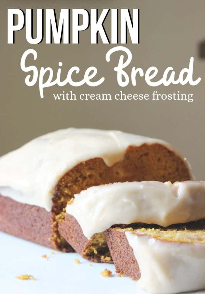 Pumpkin spice bread