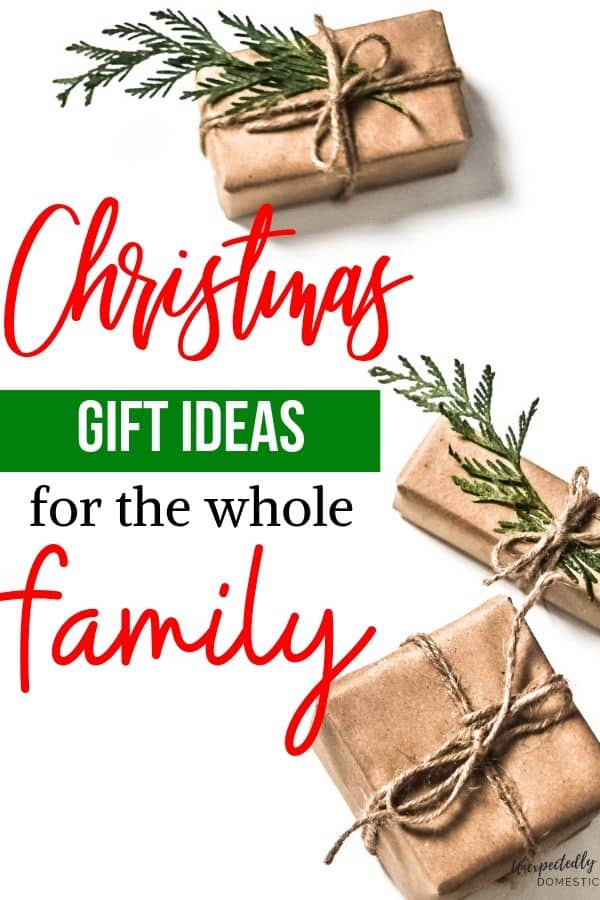 Family Christmas Gifts (Gift Ideas to Give to the Whole Family