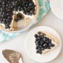 no bake blueberry cream pie