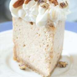 One Of A Kind Instant Pot Sweet Potato Cheesecake • Bake Me Some Sugar