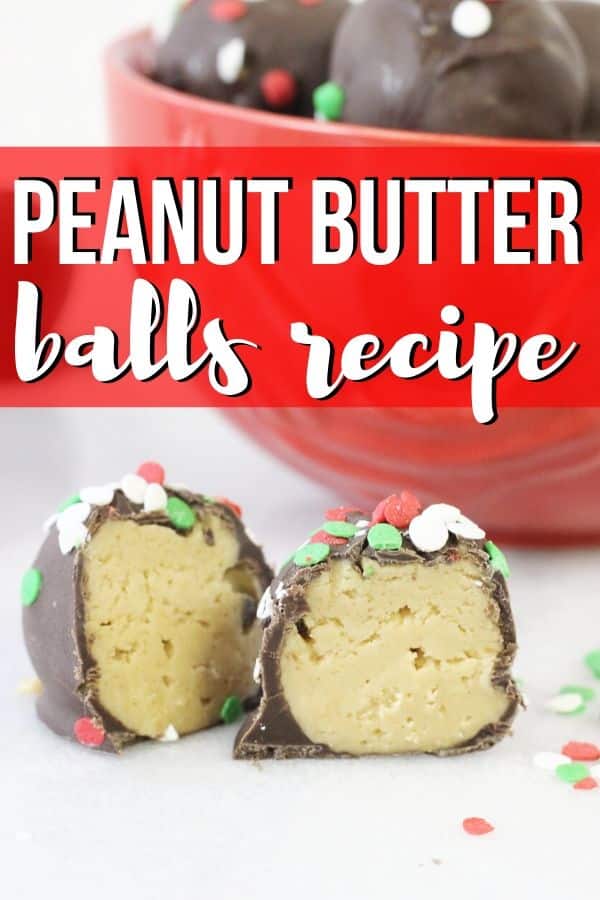 chocolate peanut butter balls 