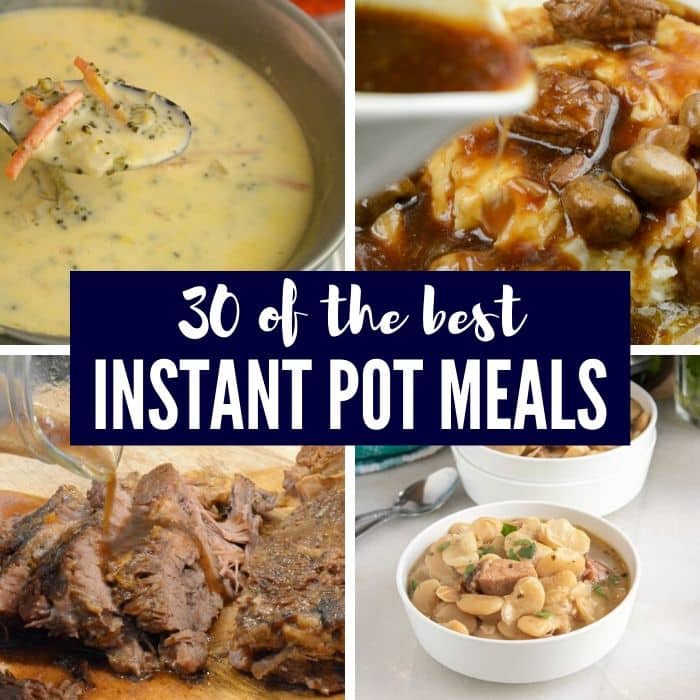 instant pot dinner recipes