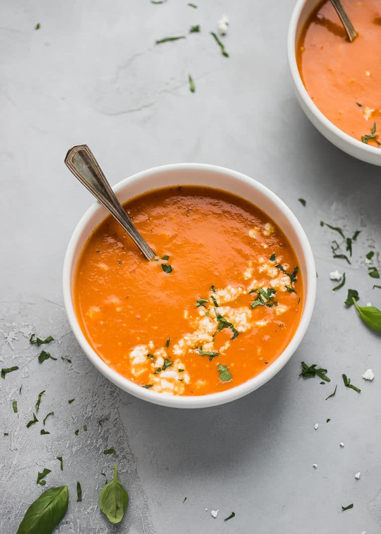 Keto Dinner Ideas that will curb your cravings and taste like a restaurant quality dinner. Here are some fantastic keto dinner recipes to try. #keto #dinner #recipes #chicken #seafood #easy #best #lowcarb #ketofriendly #diet #delicious tomato feta soup recipe
