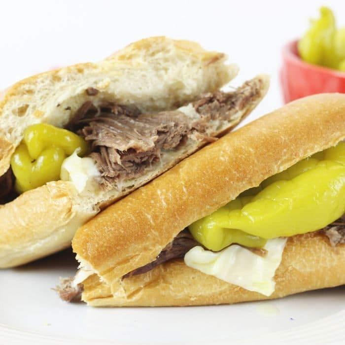 italian beef sandwich