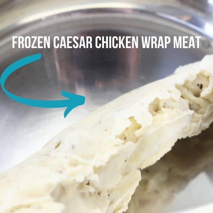 frozen chicken caesar wrap