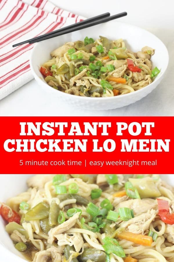 Chicken lo discount mein instant pot