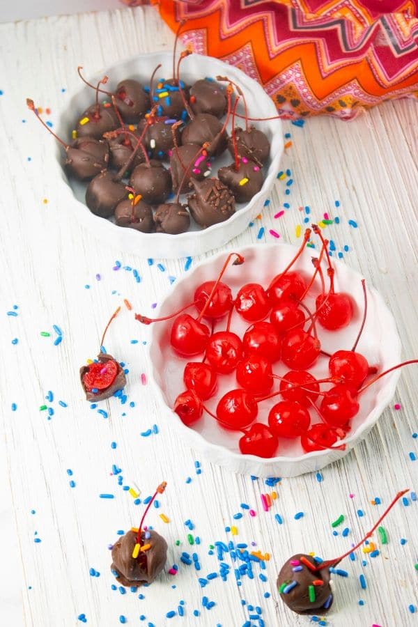 chocolate covered cherries