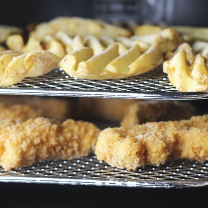 frozen nuggets in air fryer oven