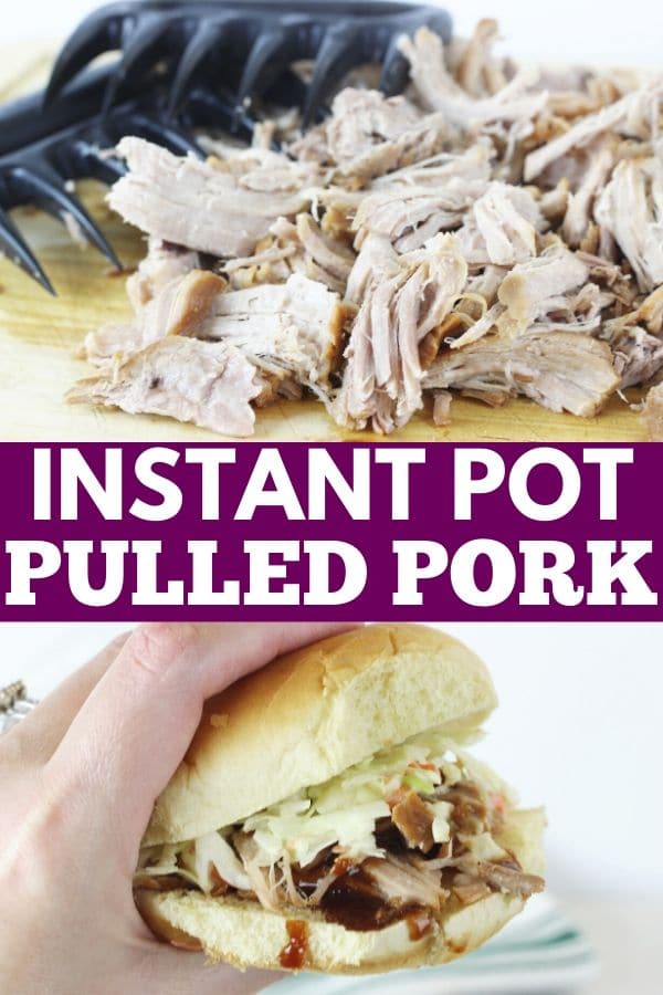 Instant Pot Pulled Pork (Freezer Friendly) • Bake Me Some Sugar