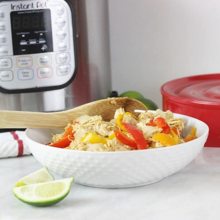 chicken fajitas in instant pot 