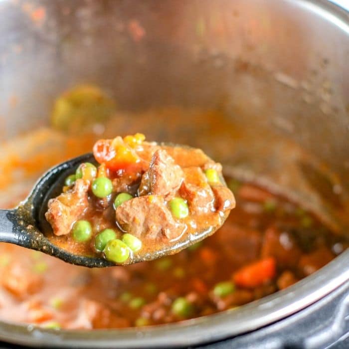 pressure cooker beef stew meat recipe