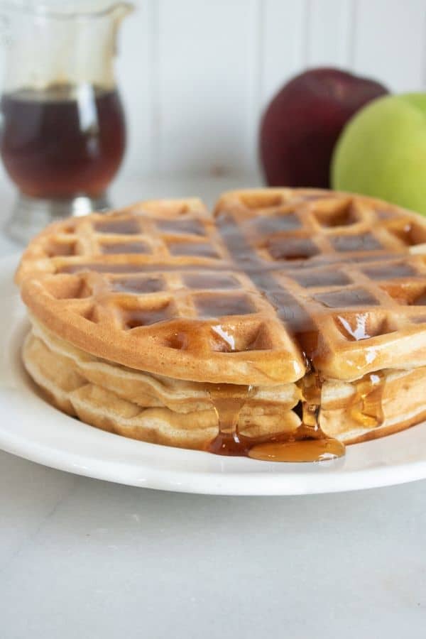 bacon apple waffles