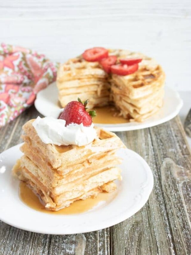 Crisp And Fluffy Buttermilk Waffles Story