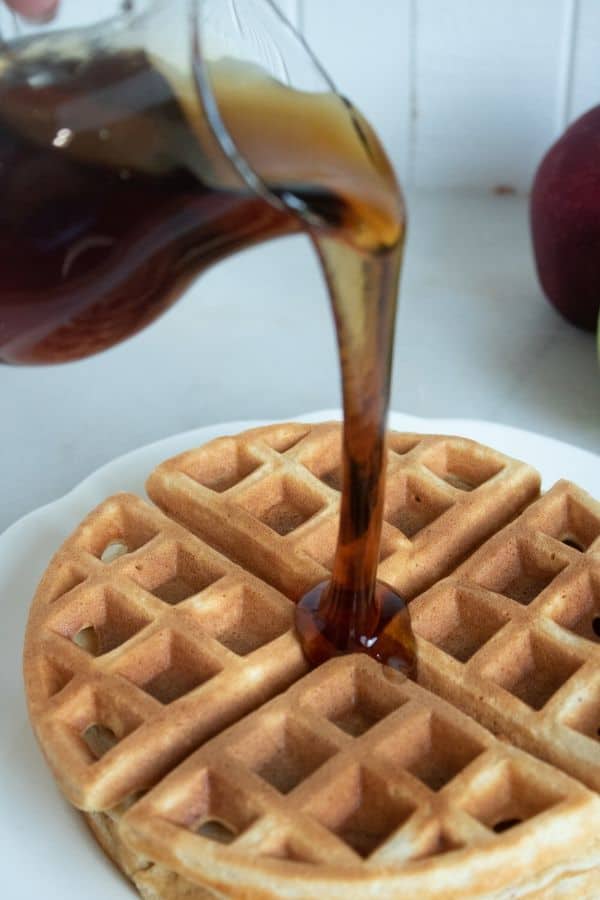 Homeamde Belgian Waffle Recipe • Bread Booze Bacon