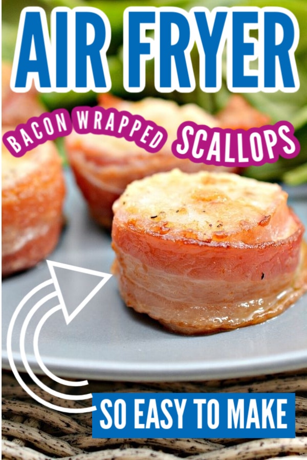 air fryer bacon wrapped scallops