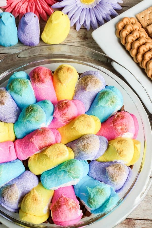 DIY :: Easter Party Favors {Peep S'mores} - Stylish Spoon