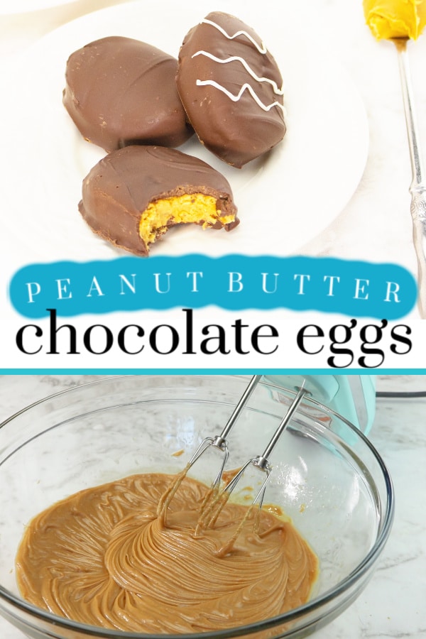 peanut butter chocolate eggs