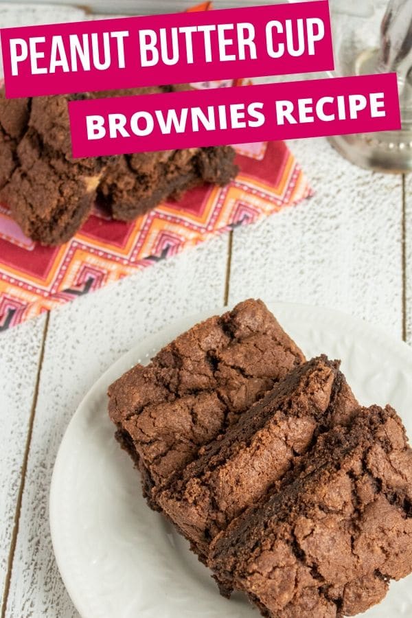 peanut butter cup brownies