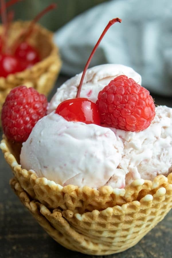 raspberry ice cream