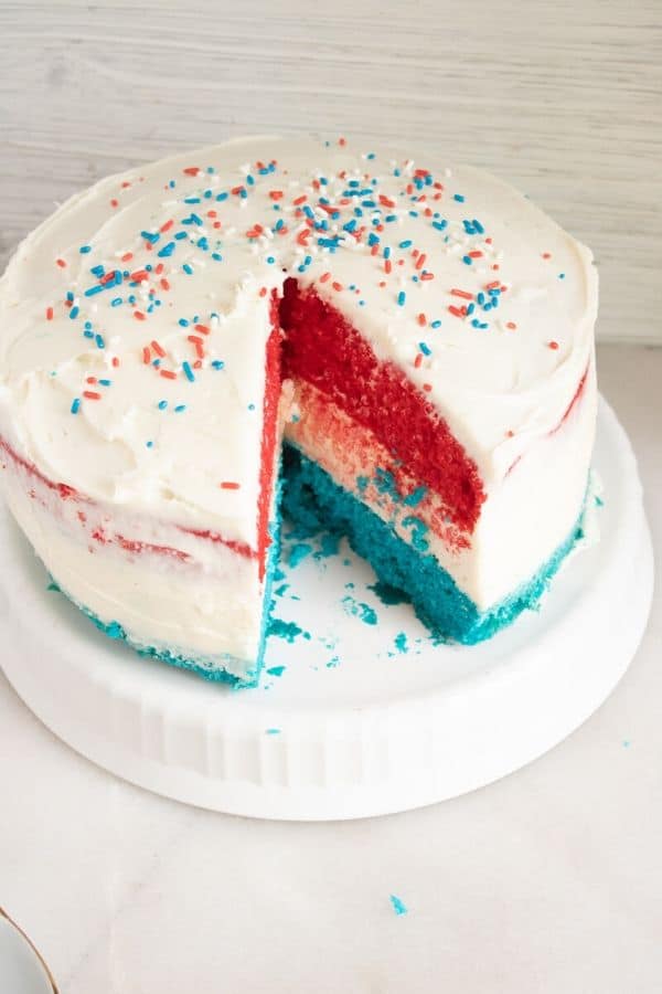 4th of july cake