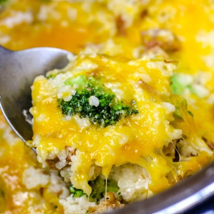 broccoli cheese rice