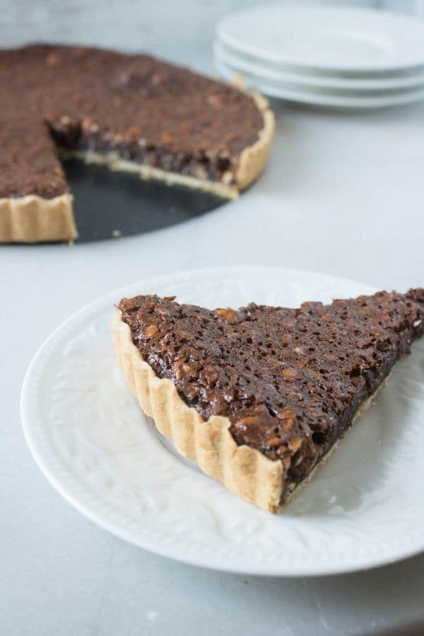 easy chocolate tart