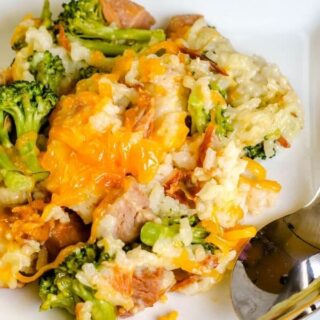 Instant Pot Duo Crisp Broccoli and Rice Casserole with Ham - Bake Me ...