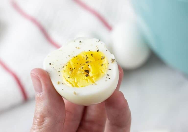 Instant Pot Duo Crisp Air Fryer Hard Boiled Eggs • Bake Me Some Sugar
