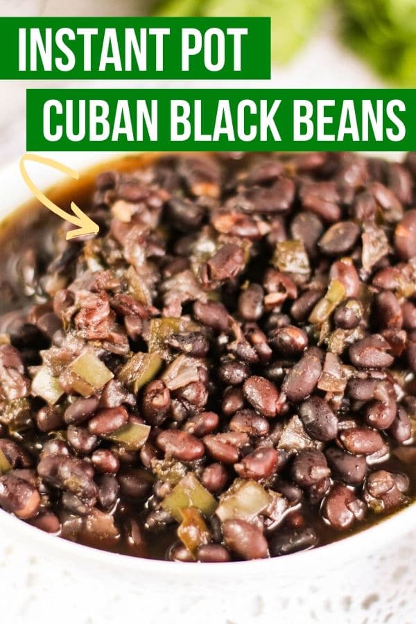 Instant Pot Cuban Black Beans