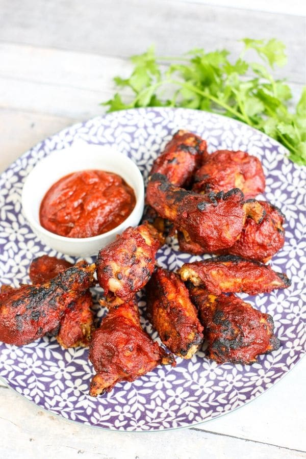 Air Fryer BBQ Chicken Wings